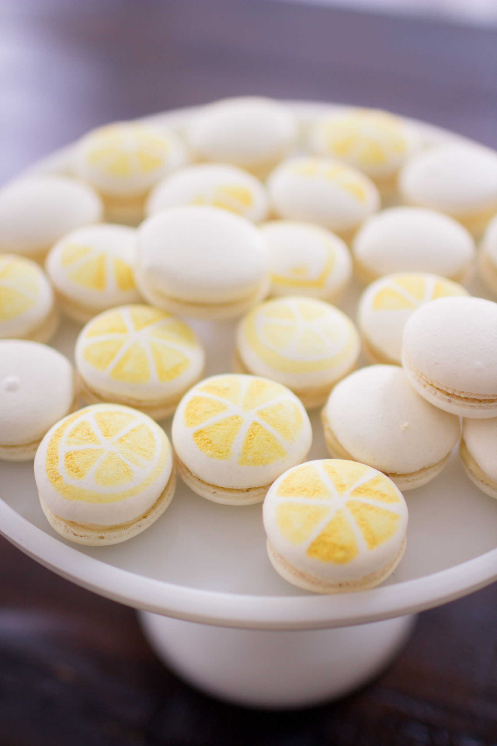 Lemon French Macarons
