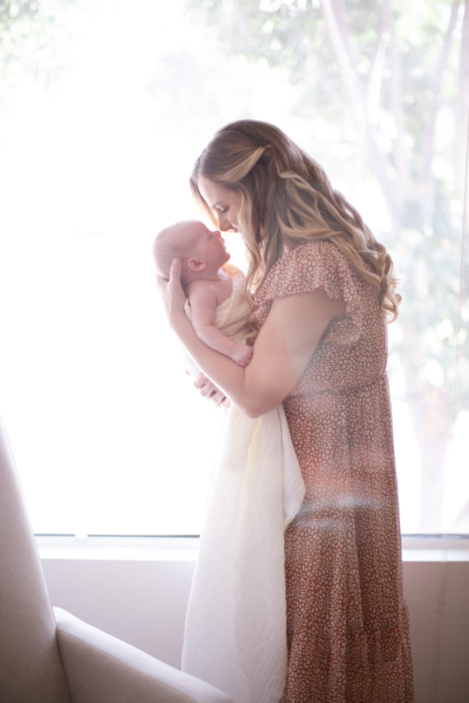 Fine Art Natural Light In Home Fresh 48 Newborn Baby Photography In Home Indoor Photo Session | Orange County, California | Tiffany Chi Photography