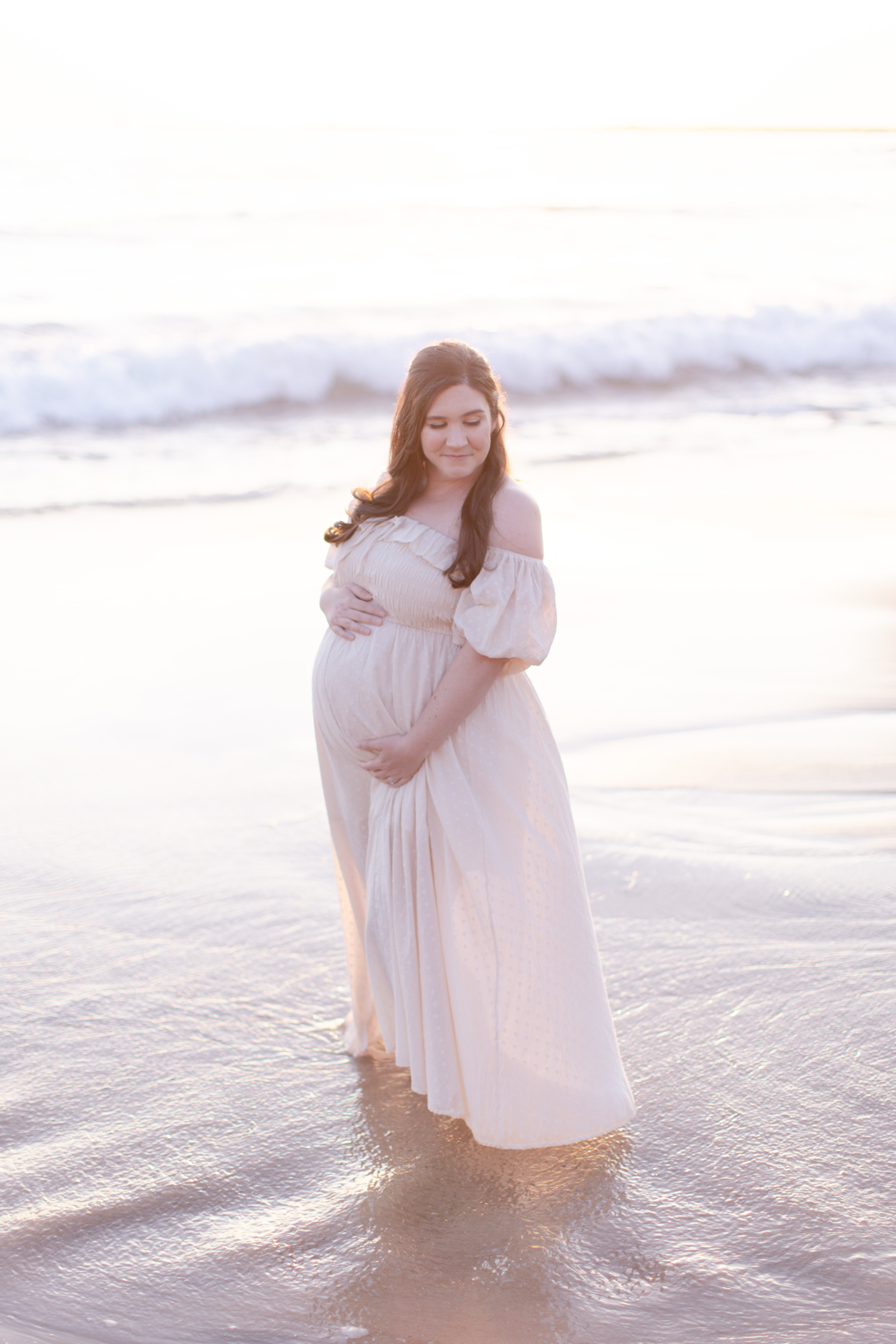 Fine Art Natural Light Pregnancy Maternity Newborn Photography